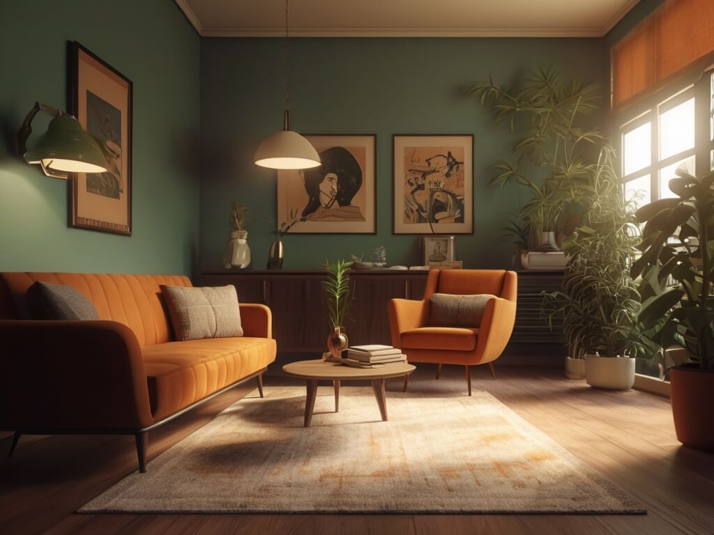 Retro Decor Style