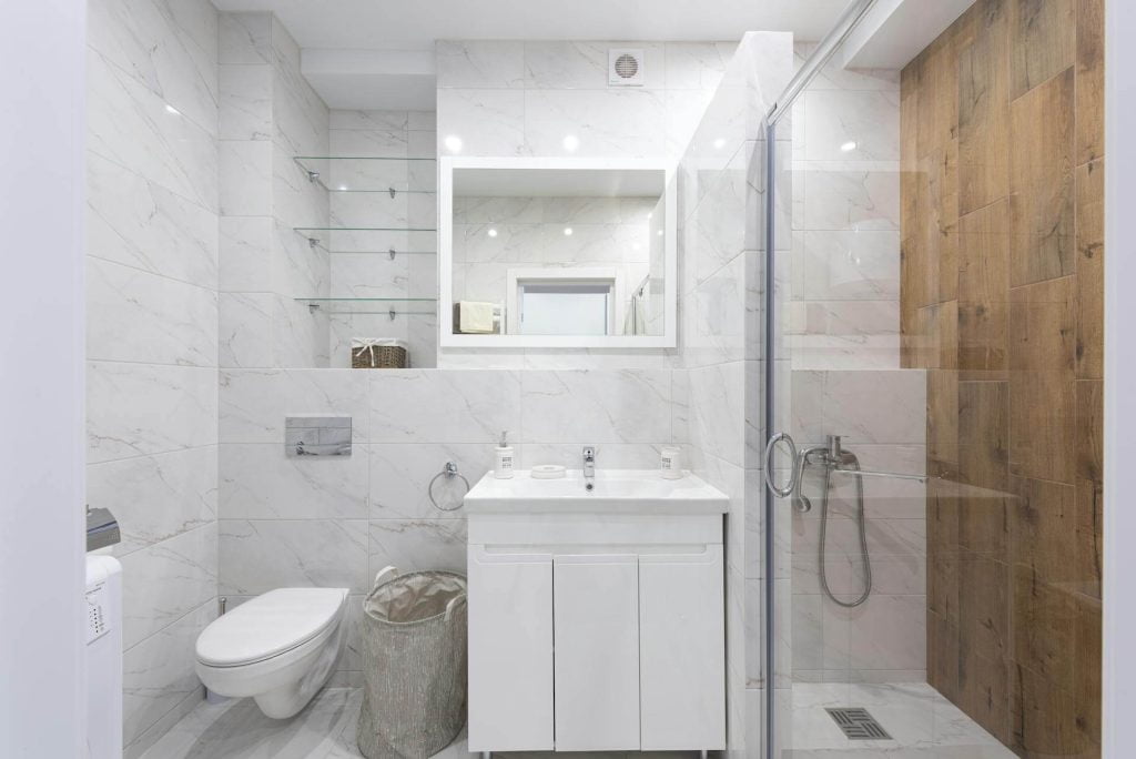 A small bathroom