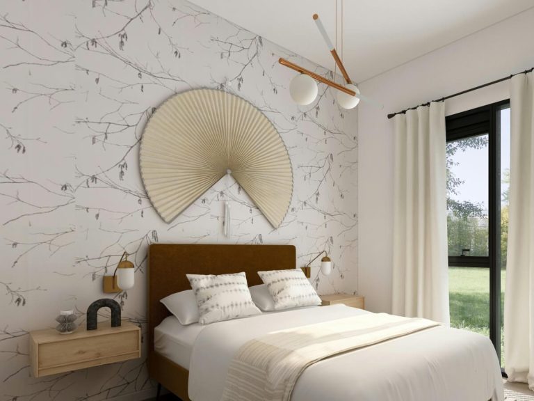 Accent Wall on Bedroom