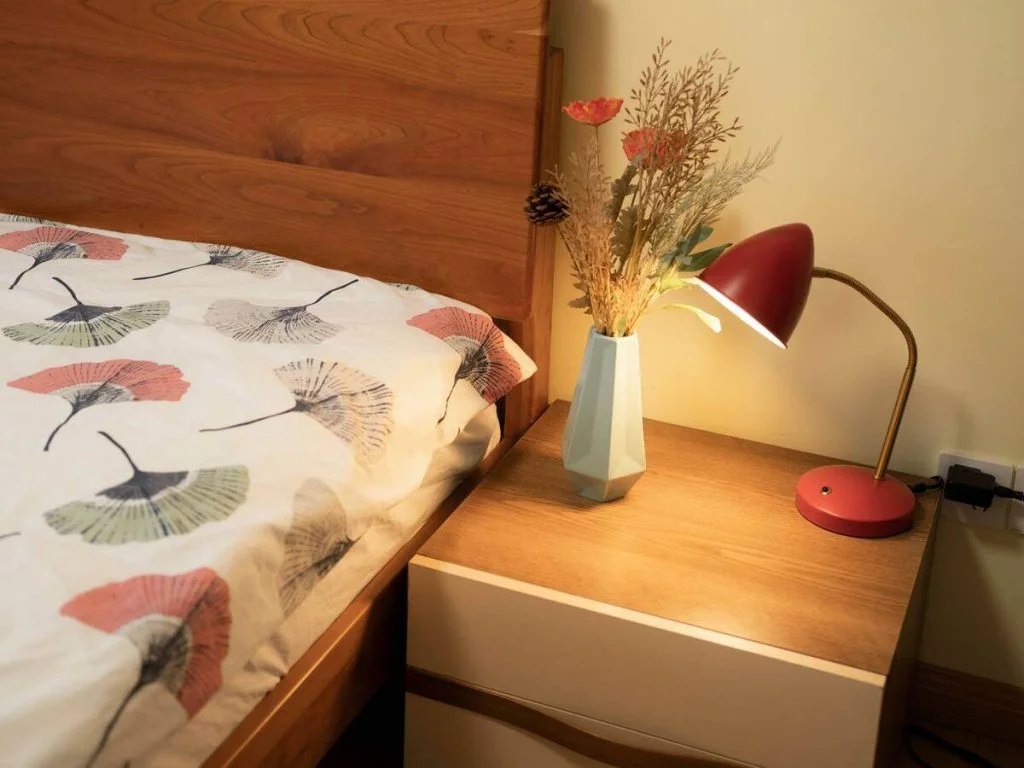 Organic Bedroom with Minimalist Natural Accents
