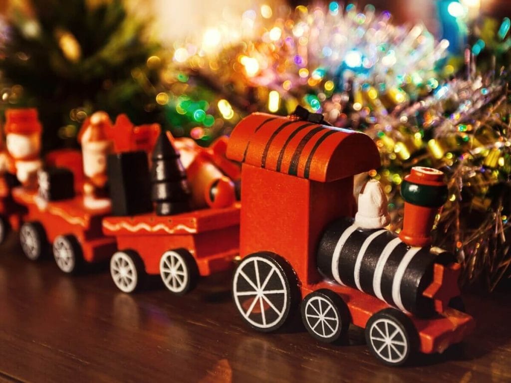Toy Train Christmas Decoration