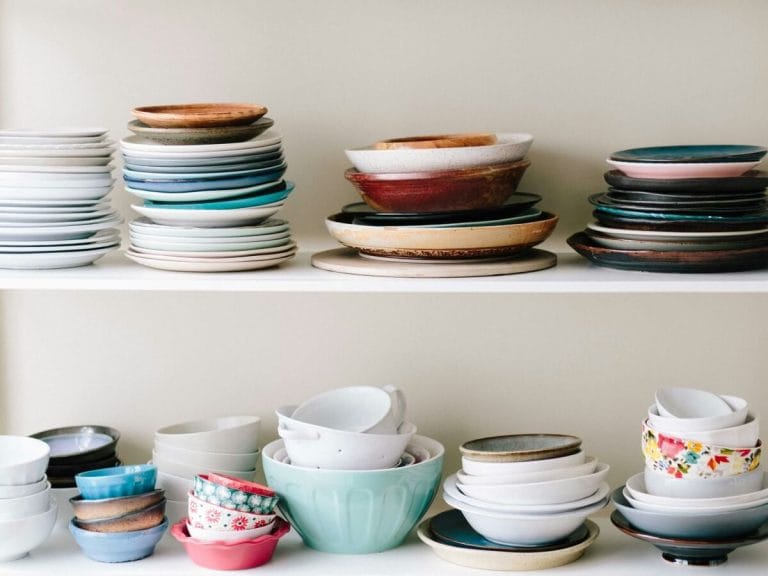 A Fresh Pile of Kitchen Utensils in Modern Kitchen